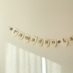 Papiergirlande "Ramadan Karim"